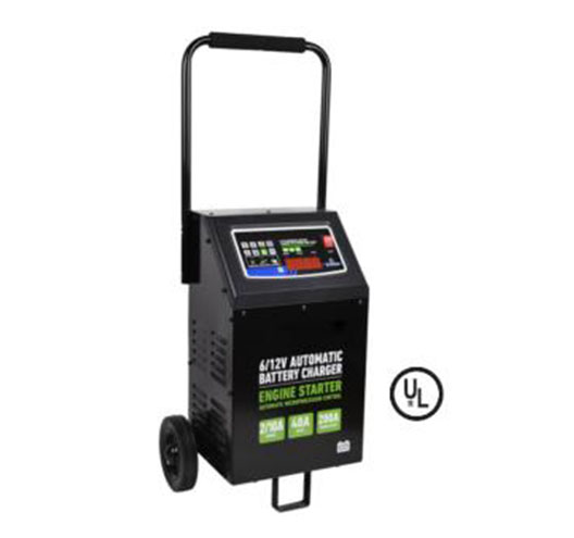 6/12V 200/40/10/2 Amp Wheel Type Charger