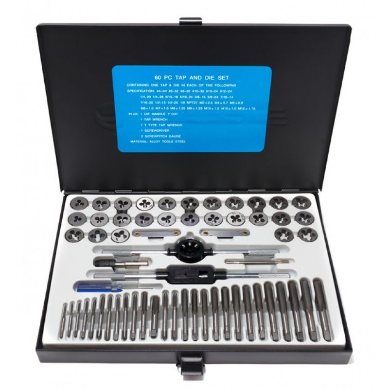 60PC TAP AND DIE SET