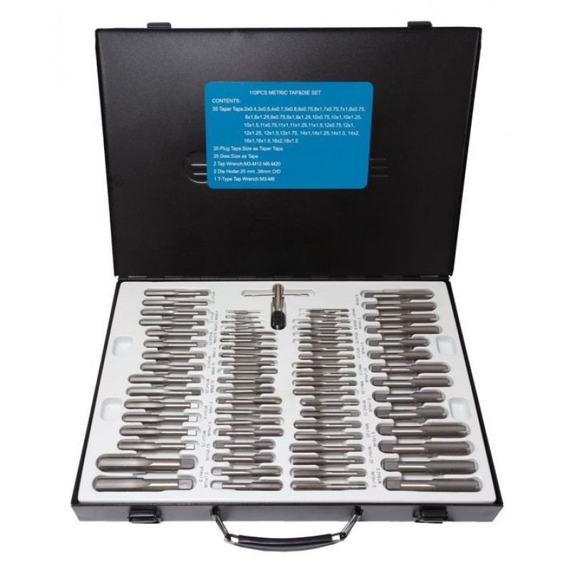 110PC TAP AND DIE SET