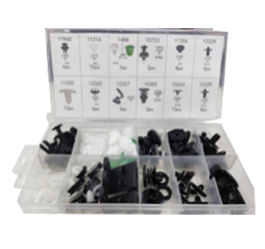 79 PCS CLIP ASSORTMENT VAG/SEAT/SKODA FOR DOOR PANEL/MOLDING/ UPHOLSTERY