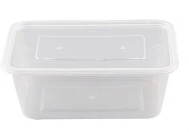 500PC 500ML Take Away FoodContainer（Not with a lid）