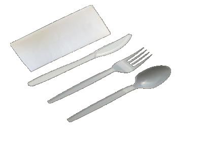Disposible Cutlery Set(KNIFE,FORK, SPOON,NAPKIN)
