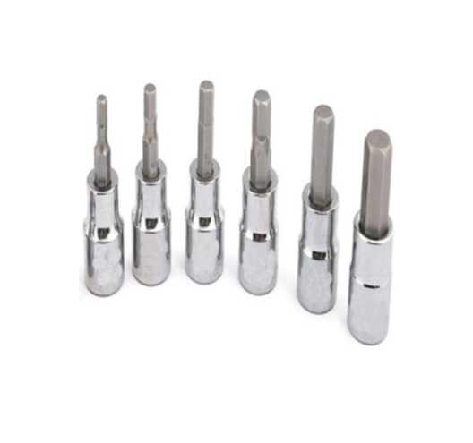 6Pcs 1/2" Dr.Bit Socket