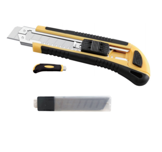 Utility knife，18mm+10pc blade
