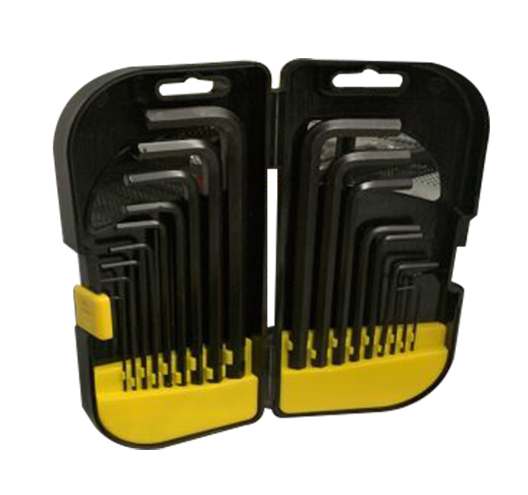18Pcs Long Arm Ball End Hex Key Set, Long Arm