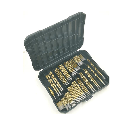 231PCS Twist Drill Bits with Titanium Coated, HSS-4241