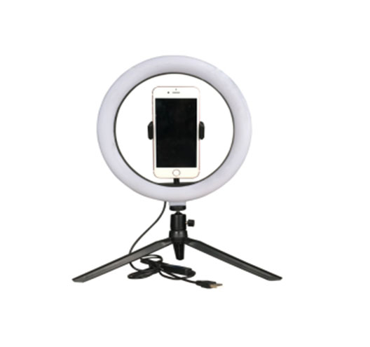 10' (26cm) ring light