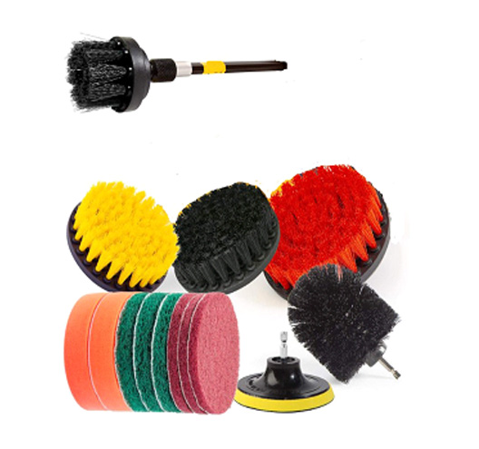 15Pcs Drill Brush Set