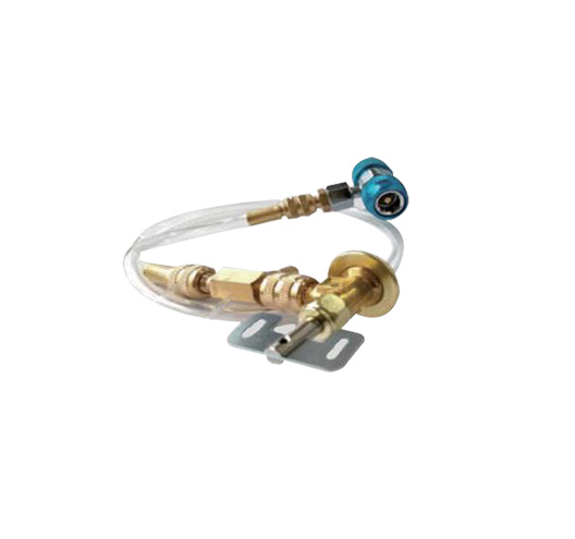 R134a Recharge Hose With Pressure Valve