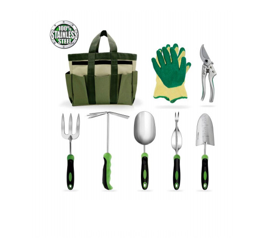 8 Piece Stainless Stee Garden Tools Kit