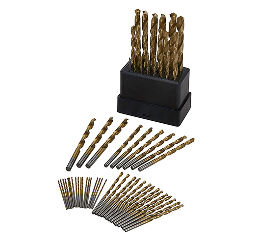 63PC Drill Bit Set, SAEHSS, 4241