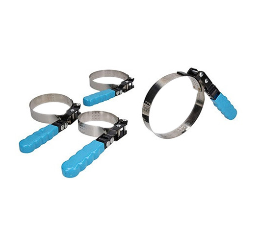 4PCS Stainless Steel Oil Filter Wrench Set