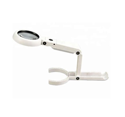 LED Handheld Stand Desktop Magnifier 7X