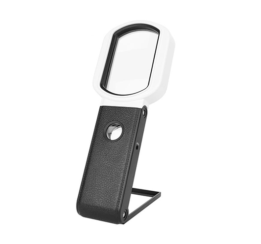 LED Handheld Stand Desktop Magnifier 10X 25X