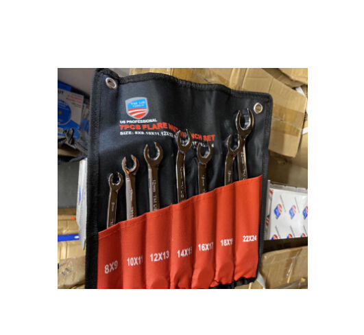 7PC METRIC FLARE NUT WRENCH SET