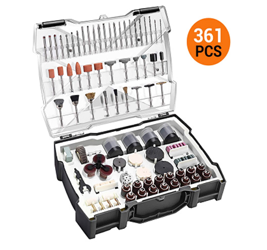 361PC Rotary Tool Accessories Kit