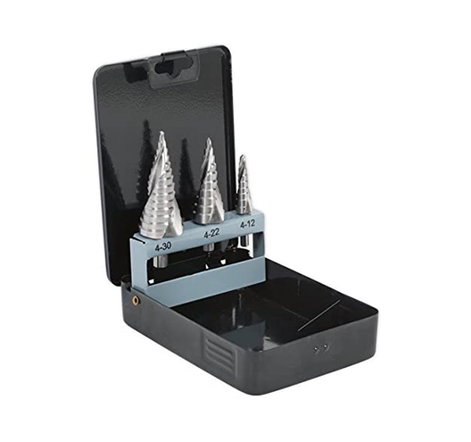 3pc Step Drill Set