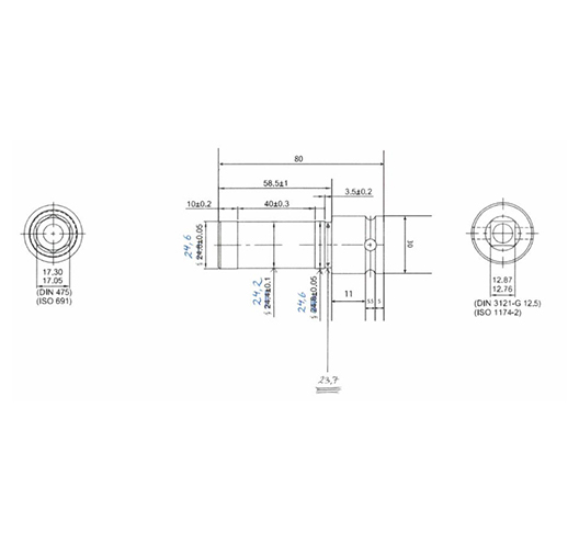 1/2" Dr.Wheel Nut Socket,19mm