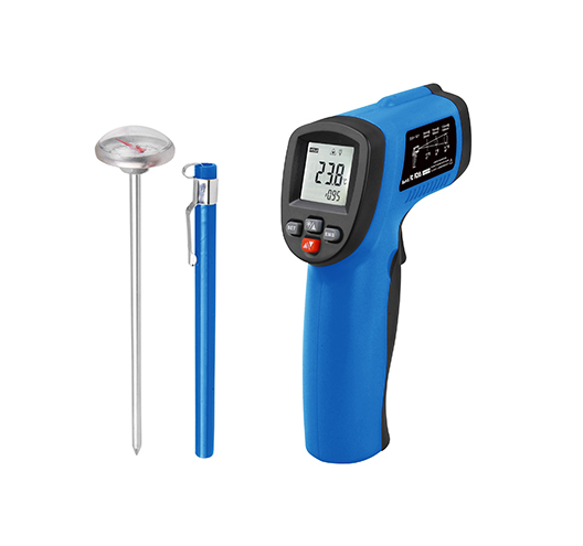 Infrared Thermometer -50~550℃ and  1"Dial Analog Thermometer