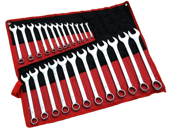 25pc Combination Spanner setMetric