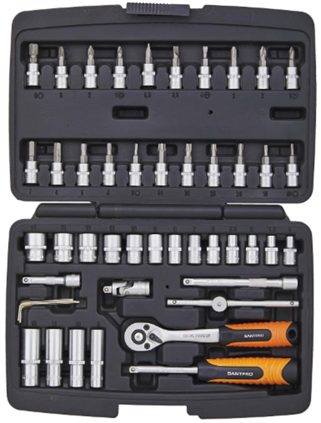 48Pcs 1/4" Dr.Socket Set