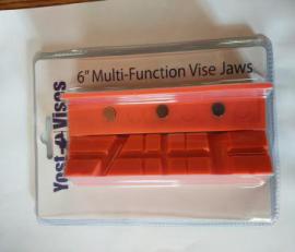 6" Multi-Purpose magnetic bench vise jaw pads set