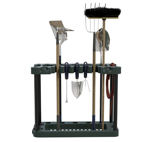 Tool Rolling Garden Fits 40 Tools Storage Rack Tower