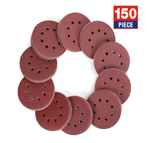 150PC 5" Hole Sanding Disc Set