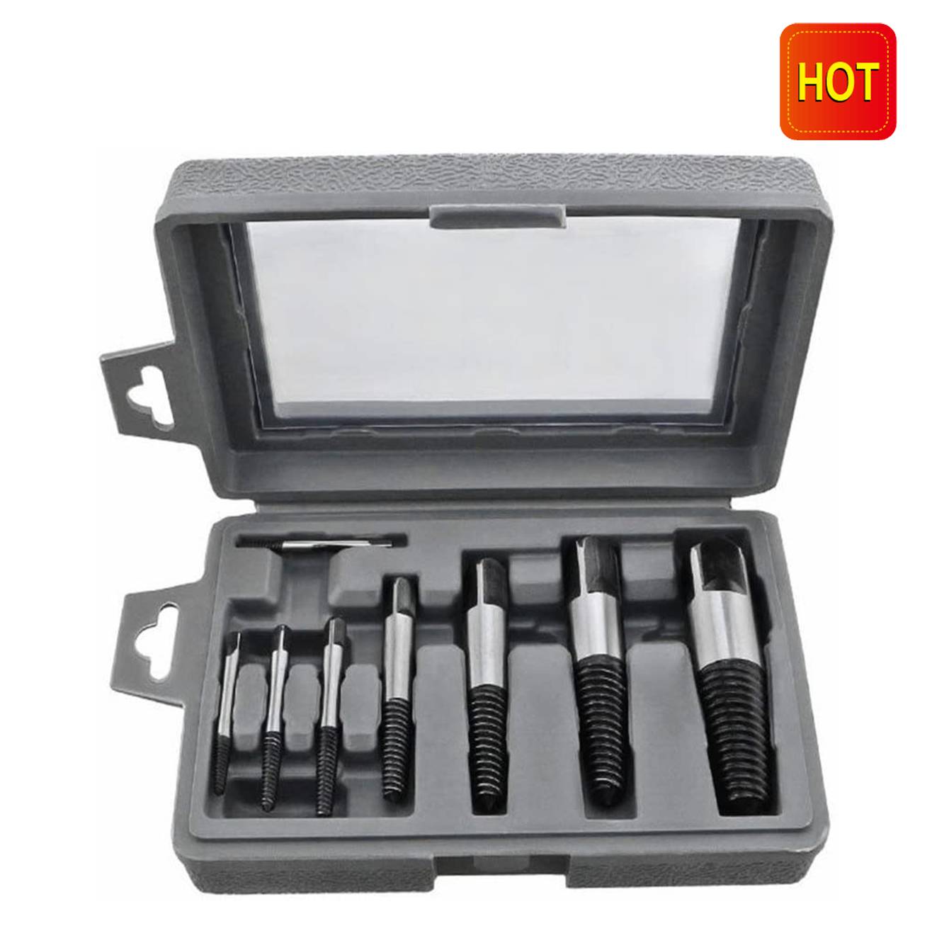 8pc Jumbo Screw Extractor Set