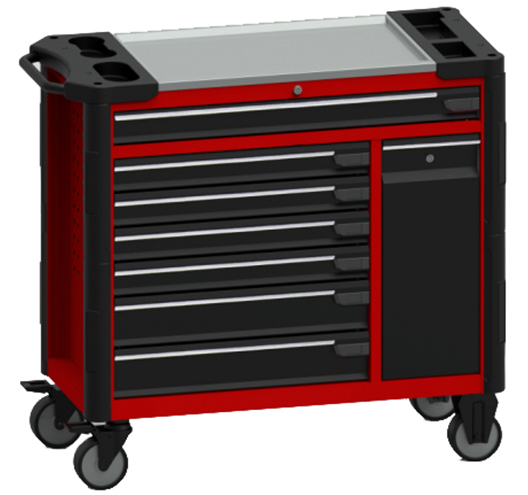 7 Drawers Roller Cabinet
