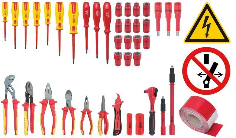 43Pcs Insulated Tool Kit for Hybrid and Electric Vehicles