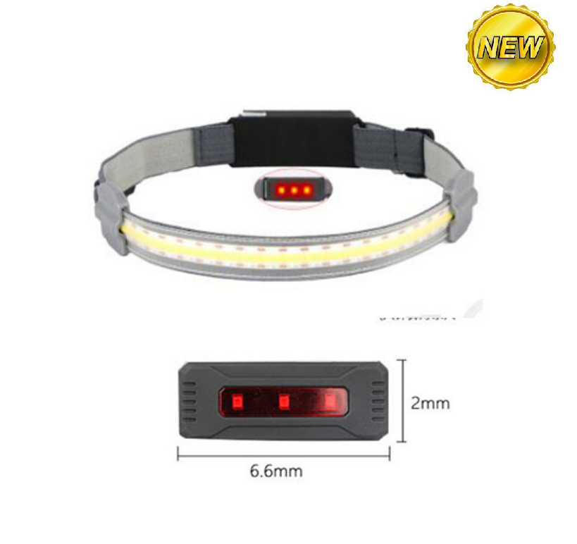 10W COB + RED SMD Headlight