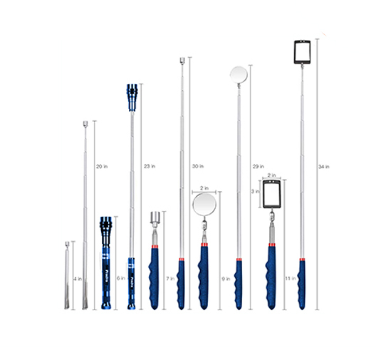 6PCS Magnetic Telescoping Pick-up Tool Kit