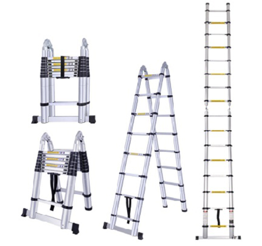 3.8M(1.9M+1.9M) FoldingTelescopic Ladder