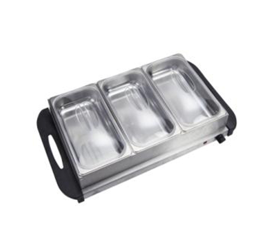 3x2.5L Buffet Warming Tray
