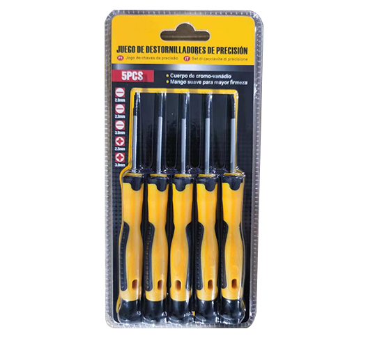 5Pcs magnetized screwdriverset
