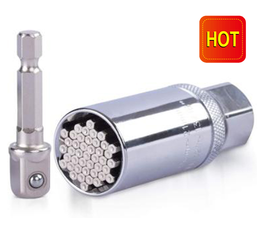 2Pcs Universal Socket,9-21mm