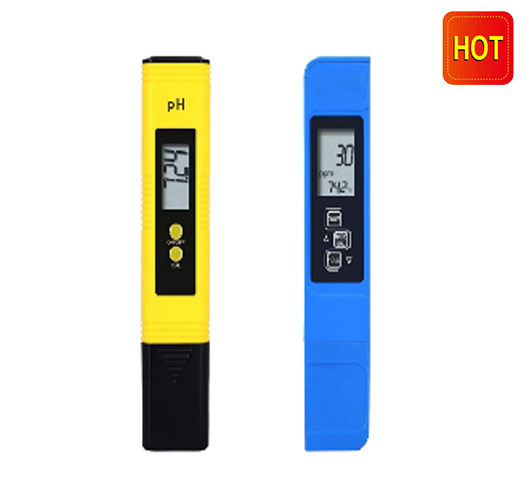 PH and 3 in 1 TDS EC Temperature Meter SET