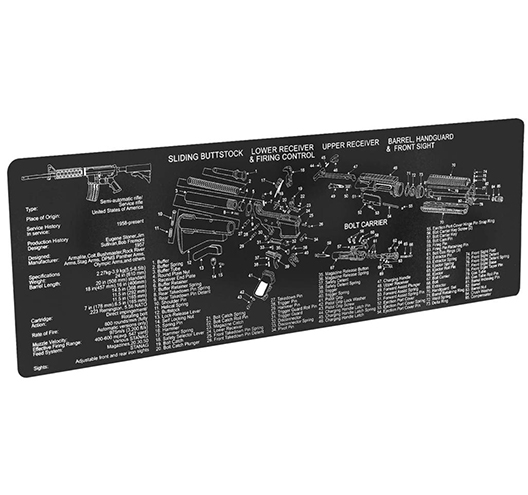 Gun Cleaning Mat,12"x24"