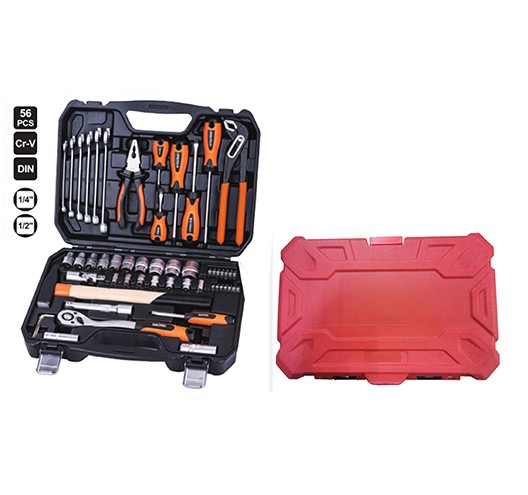 56pcs 1/4" & 1/2" Tools set