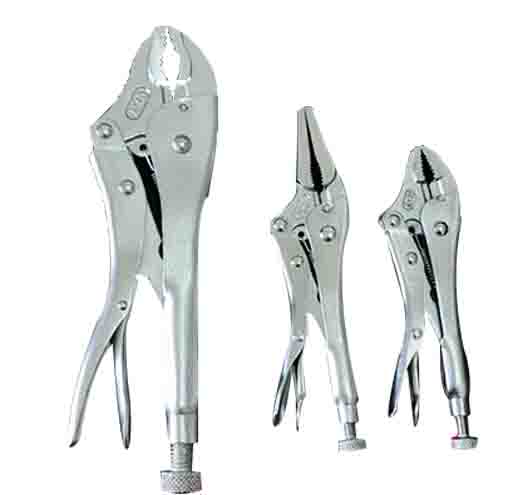 3Pcs Locking Pliers Set