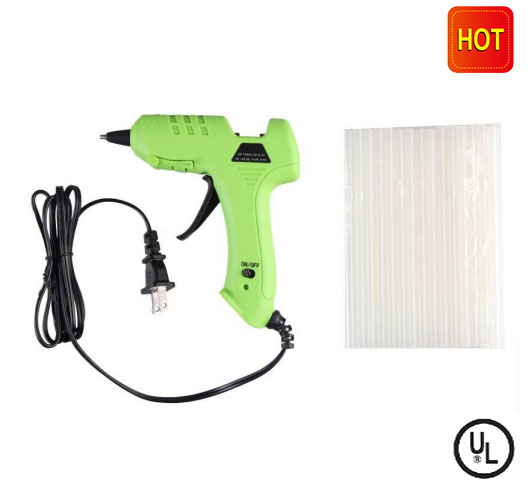 25W Hot Melt Glue Guns with 30Pcs Glue Sticks