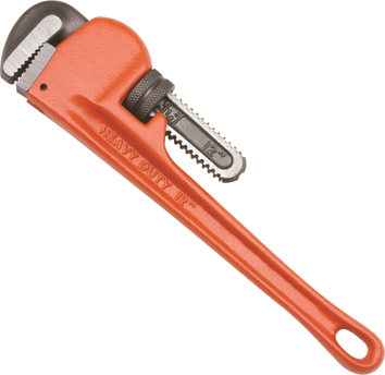 Heavy duty pipe wrench