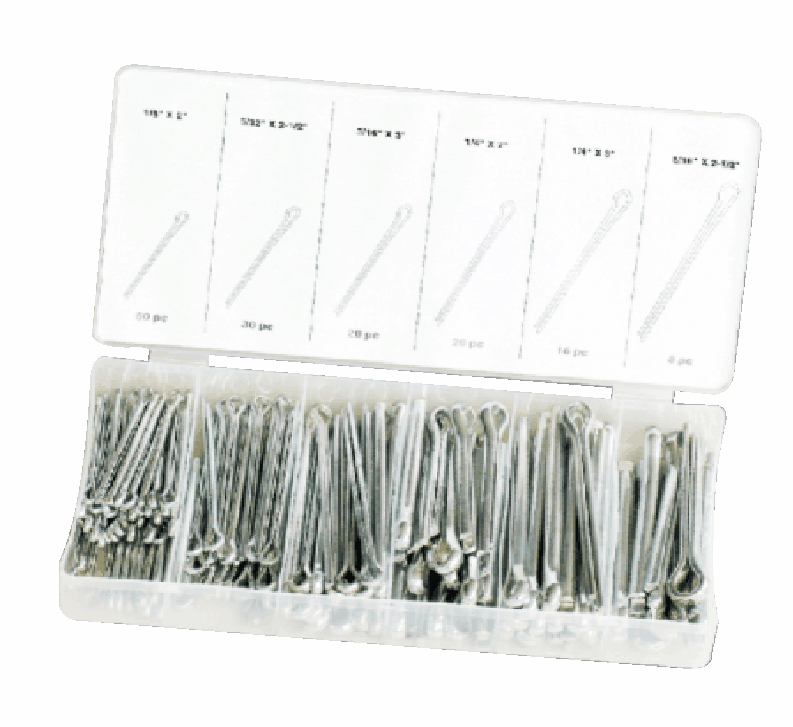 144PC Large Cotter PinAssortment