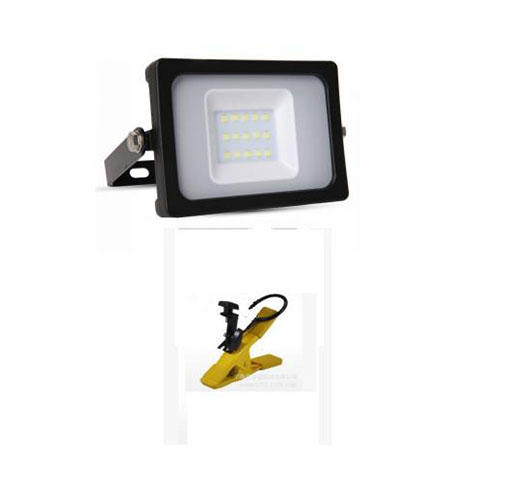 10W LED Work Light With Clamp
