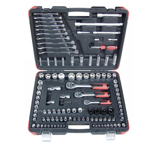 120 pcs 1/4", 3/8" & 1/2" Dr.Socket Set