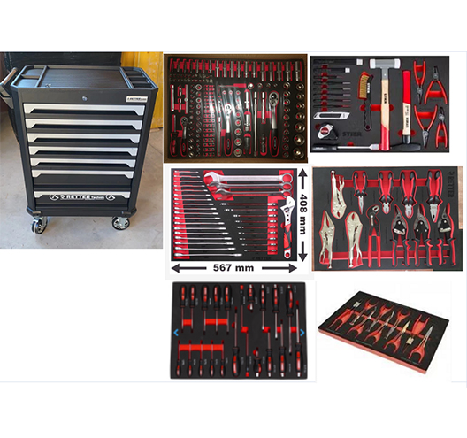 255Pcs Tools Set For Cart