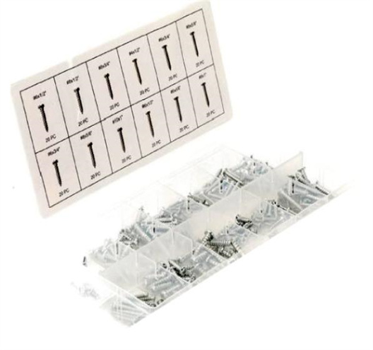 175PC Sheet Metal ScrewAssortment