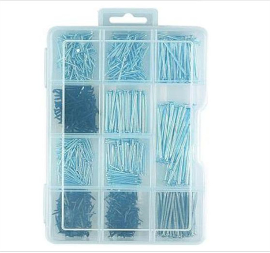 750PC Nail And Pin Assortment