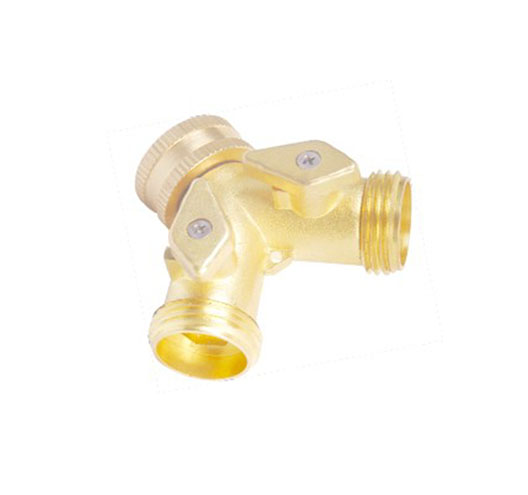 Brass Two Way Coupling withSwivel